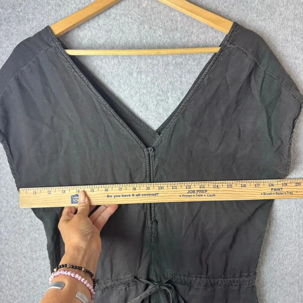 Cloth & Stone Wide Leg Jumpsuit Women’s 100% Tencel Boho Minimalist Festival